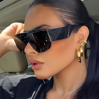 Bettega nouveau Style grand cadre lentille une pièce lunettes de soleil protection solaire lunettes de soleil femmes européennes et américaines lunettes de soleil d'extérieur haut de gamme