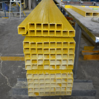 Poutre de support légère en acier FRP pultrudé isolé haute résistance pour structure de plateforme d'atelier électrique