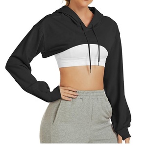 Sweat-shirt personnalisé pour femme, style streetwear hiver, décontracté, épais, en molleton 100% coton biologique, coupe sport de haute qualité, respirant - Product Image 3