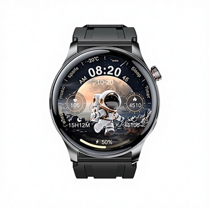 Relojes Inteligentes TK66 con Control Remoto por Voz e Infrarrojos, Pago NFC, Control de Acceso, Mapa Baidu, Voz AI, Pantalla IPS, Silicona, Batería de 7-14 Días - Product Image 1