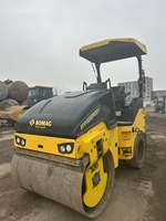 Rouleau compacteur hydraulique d'occasion Bomag BW138AC d'origine, 5 tonnes, petit rouleau compresseur Bomag à entraînement hydraulique, à vendre