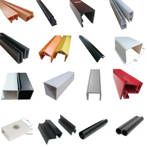 ODM/OEM U Shape Pvc Profile Extruded Pvc U Channel Profile For Interior Decoration And Edge Decoration