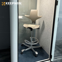 Mobilier de bureau pivotant ergonomique au design moderne, ensemble de chaises insonorisées, chaise de laboratoire pour le sport et le TDAH