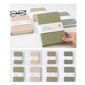 Wholesale Low MOQ Leather Hardcover Thermal Binding Custom Diary <b>Mini</b> Pocket <b>Notebook</b> 130x180mm Digital Printing Manufacturers - Product Image 4