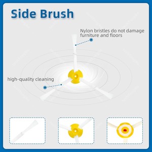 Ajustement pour IroBots RoomBas 800 900 série 860 865 866 870 880 885 890 960 <span class=keywords><strong>980</strong></span> 990 double rouleau brosse latérale filtre balayeuse accessoire - Product Image 5