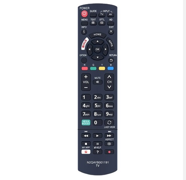 RCU N2QAYB001191 Replaced Remote Control Fit for PANASONIC Smart TV Customized High Quality in Stock