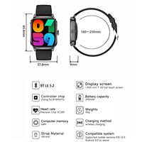 Montre connectée de haute qualité, ultra-fine (9 mm), moniteur de fréquence cardiaque et de pression artérielle, appels Bluetooth, GPS, charge sans fil, étanche IP68, 290 mAh