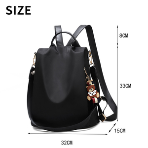<span class=keywords><strong>Sac</strong></span> à <span class=keywords><strong>dos</strong></span> antivol pour femmes, en tissu Oxford durable, pour l'école et les voyages, style élégant pour filles, saison estivale - Product Image 2