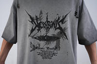 T-shirt Homme Oversize de Luxe en Coton 100% Personnalisé, Col Rond Imprimé Mousse, Style Rétro Délavé, Vente en Gros