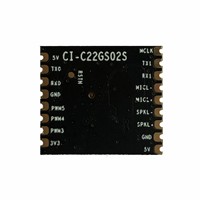 Module SMD de reconnaissance vocale hors ligne à micro unique Merrillchip Electronic CI - C22GS02S - Haute performance pour les appareils intelligents