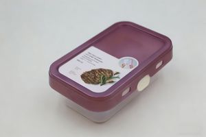 Contenedor de Alimentos con Botón de Presión Hokkaido de 500 ml/1000 ml, Contenedor de Almacenamiento de Alimentos de Plástico con Cierre a Presión - Product Image 3