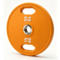 Disques de poids Bumper personnalisés pour haltères de compétition et d'exercice en salle de sport, 2,5-25 kg, pour dropshipping et stockage, à vendre