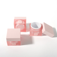 Pot carré vide en plastique pour gel UV, 5g, 10g, 15g, 30g, 50g, pour vernis à ongles, crème – Vente chaude, personnalisable OEM/ODM
