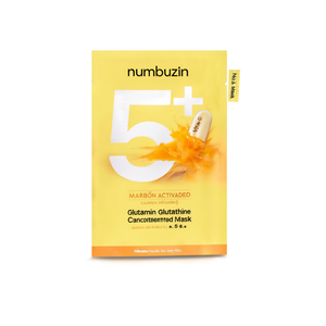 Masque concentré en vitamines et glutathion Numbuzin No.5+ 10ea Masque facial éclaircissant pour tous types de peau - Product Image 2