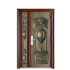 ป้องกันการกัดกร่อนทองแดงเลียนแบบประตูเข้าประตูเหล็กที่มีการออกแบบประตูหลัก