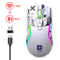 Souris de jeu lumineuse RGB filaire, design ergonomique double mode, optique, certifiée USB pour ordinateur portable et usage de bureau