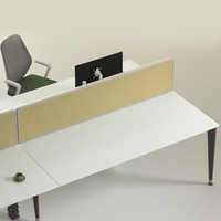 Ensemble de table et de chaises de conférence intelligentes au design moderne OMNI, système de table à plateau rabattable collaboratif pour salle de réunion