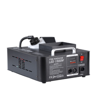 Machine à fumée LED MOKE 1500W, tête rotative à 180°, télécommande sans fil DMX512, portée de pulvérisation de 6 à 8 m, CRI 95 élevé pour spectacle de concert