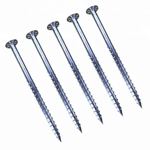 Galvanized <b>Foundation</b> System Earth Ground Screw Spiral Pile - Product Image 2