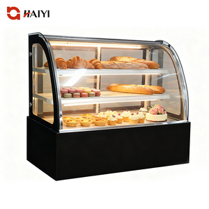 Hiển thị tủ lạnh bánh tủ đông tủ hiển thị Máy làm lạnh bánh bánh với ánh sáng LED bánh hiển thị Showcase cho trung tâm mua sắm - Product Image 1