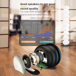 Altoparlante 5.0 Bluetooth senza fili leggero portatile e portatile 360 Surround HIFI altoparlante sonoro - Product Image 4