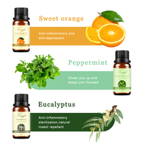 Diffuseur d'huiles essentielles bio sans eau en gros, huile essentielle d'orange douce, parfum d'huile essentielle, huile essentielle d'orange mandarine pour cosmétiques