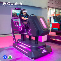 Máquina de Juegos de Carreras de Realidad Virtual de Tercera Generación, Simulador de Conducción de Automóviles con Movimiento de Realidad Virtual para Centros Comerciales, para PC y Metal