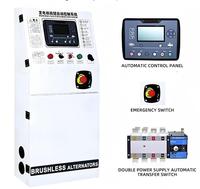 Générateur diesel silencieux EPA CE Cummins, moteur diesel, monophasé AC 50Hz, démarrage automatique, démarrage à distance, soudeuse portable avec ATS