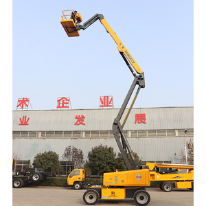 16M Telescopic <span class=keywords><strong>ARM</strong></span> Crawler <span class=keywords><strong>Boom</strong></span> thép không gỉ động cơ diesel điện hoạt động cho thang máy hẹp bùng nổ tuyệt vời cho khớp nối - Product Image 6