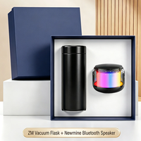 Nouveauté 2026 : Kit Cadeau Haut de Gamme Personnalisable avec Logo pour Bureau – Gobelet Isotherme 2-en-1 et Enceinte Bluetooth