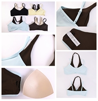 Nouveau soutien-gorge de yoga populaire pour femmes avec sangle intégrée au cou, style deux pièces, bretelles réglables, soutien-gorge de sport et haut de fitness bicolore