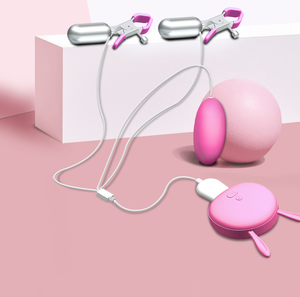 Wiederauf ladbarer Controller 10 Vibrations modus Nippel Brüste Stimulator Erotic Bullet Vibrator Sexspielzeug für Frauen Spielzeug für Erwachsene xx.xx % - Product Image 6