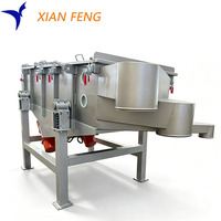Tamis vibrant linéaire pour la filtration des liquides, en acier inoxydable SUS304, pour la séparation solide-liquide, filtre à boues, machine de tamisage vibrant