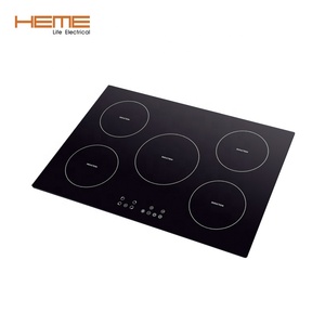 5 Burner Induction Built-<b>in</b> Cooktop Touch Control Ceramic Fry CE Approved for Home Use OEM/ODM Supplier - Product Image 2