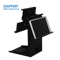 Support d'ordinateur portable à double écran PS-20B de haute qualité support d'imprimante de bureau en métal réglable support de tablette Compatible imprimante de reçus iPad