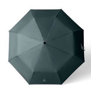 ร่มพับเคลือบสีดำ 8 ซี่โครง ป้องกันรังสียูวี ใช้ได้ทั้งแดดและฝน ขายส่ง - Product Image 4