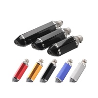 Nouveau pot d'échappement de moto en acier inoxydable avec emballage en boîte pour Huanglong 600 Ninja 250 Yongyuan 350 R25/R3 - Design hexagonal compact