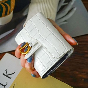 Porte-cartes multi-cartes pour femmes, en cuir PU exquis, motif alligator, étui pour carte d'identité, petit portefeuille RFID pour femmes - Product Image 2