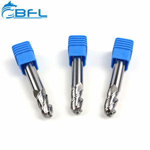 BFL Solid Carbide Ball Nose End Mill Cortadores <span class=keywords><strong>3</strong></span> Flauta Para O Processamento de Alumínio - Product Image 5