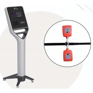 Instrumento de prueba de flexiones con pantalla táctil, equipo de ejercicio para espalda de plástico, unisex, de uso comercial - Product Image 1