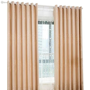 Chất lượng cao 280cm Polyester jacquard Florals thiết kế Grommet Rèm vải cuộn hiện đại thông minh tùy chỉnh mới bán buôn màn cao - Product Image 1