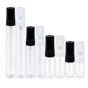 Amostra de vidro atomizador de perfume, 2ml, 3ml, 5ml, 10ml, amostra de vidro, frasco de vidro para embalagem