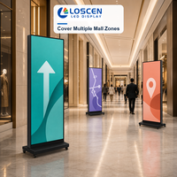 Display LED Digitale Sottile per Interni, Insegna per Negozi e Promozione del Marchio