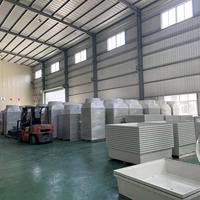 Ventilateur d'extraction industriel électrique à haut débit d'air en fibre de verre FRP avec moteur étanche OEM ODM Construction