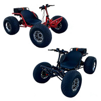 Go-Kart Eléctrico Ecológico de Cero Emisiones, Alto Agarre, Todoterreno, 1800w, Tracción Diferencial, para Niños y Adultos