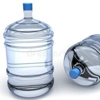 Machine de remplissage et de bouchage de bouteilles d'eau de 5 gallons, économique, de type linéaire