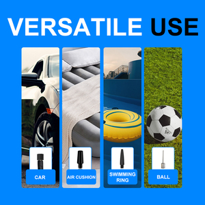 Bơm xe đạp điện cầm tay mini, sạc lại được, kỹ thuật số, phụ kiện, pin, áp suất cao - Product Image 6