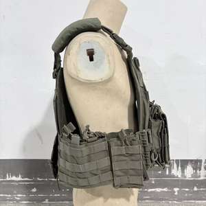 Bestseller IIIA IV Ballistische 1000D Aufprallschutz Taktische Weste Schnellverschluss-Plattenträger Grün für Schutzausrüstung - Product Image 2