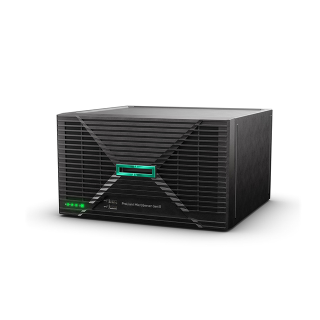 P74440-005 ProLiant MicroServer Gen11 E-2434 4c 32GB-U 4LFF-NHP 4TB HDD 180W External PS NA Cmp Mod Server