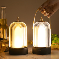 Joystar Design moderne LED veilleuse Simple lampe de table en fer avec alimentation cc pour la maison hôtel bar restaurant pub bureau